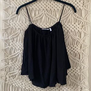 Weekday, spaghetti strap,black tank top, sz 36